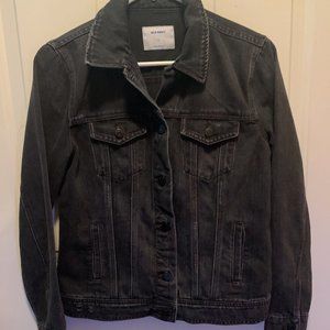 Old Navy Black Jean Jacket